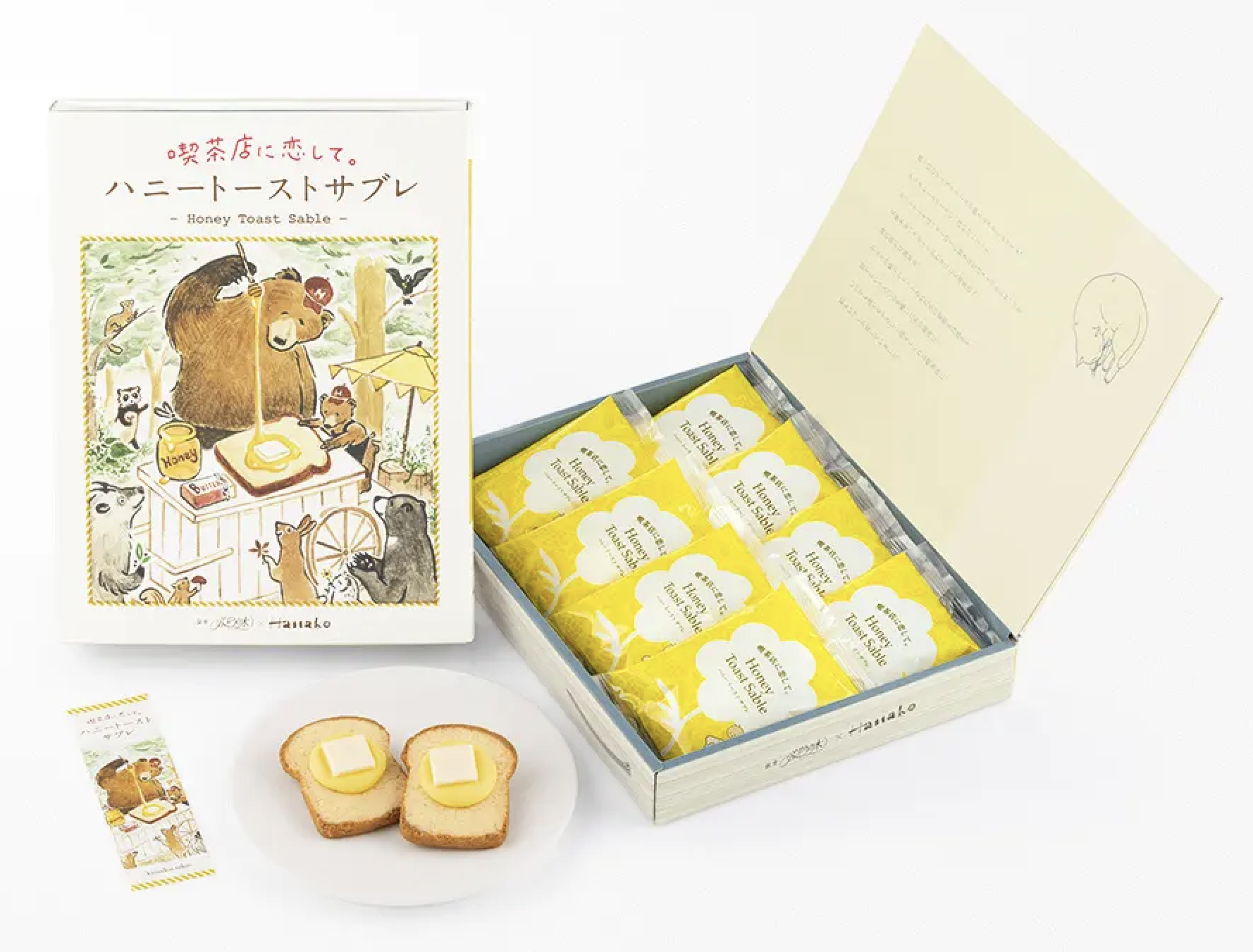 戀上喫茶店｜蜂蜜牛油吐司餅乾