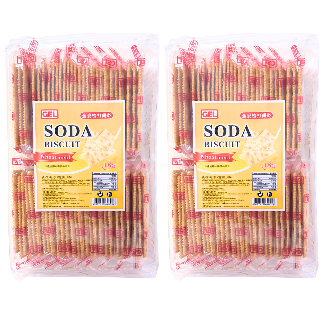 全麥梳打餅540g x2