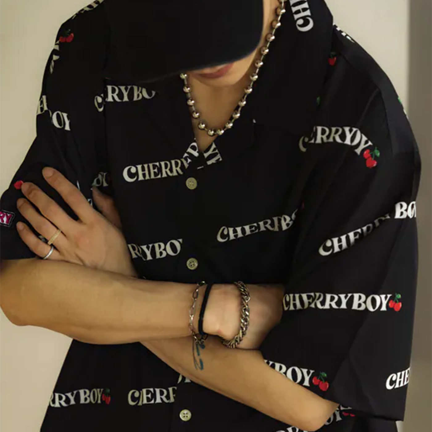 CHERRYBOY FULL PATTERN SHIRTS【CB24010】