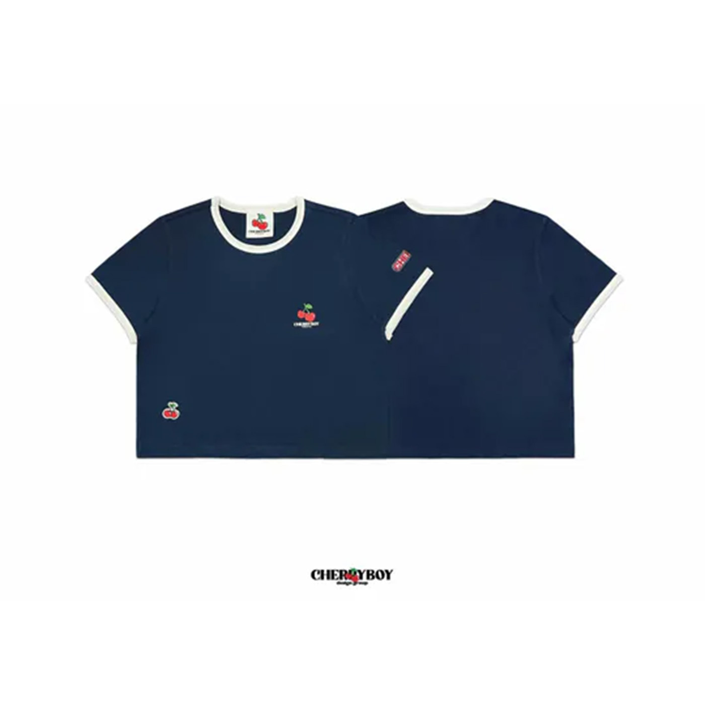 CHERRYBOY LOGO STRIPE TEE【CB24012】