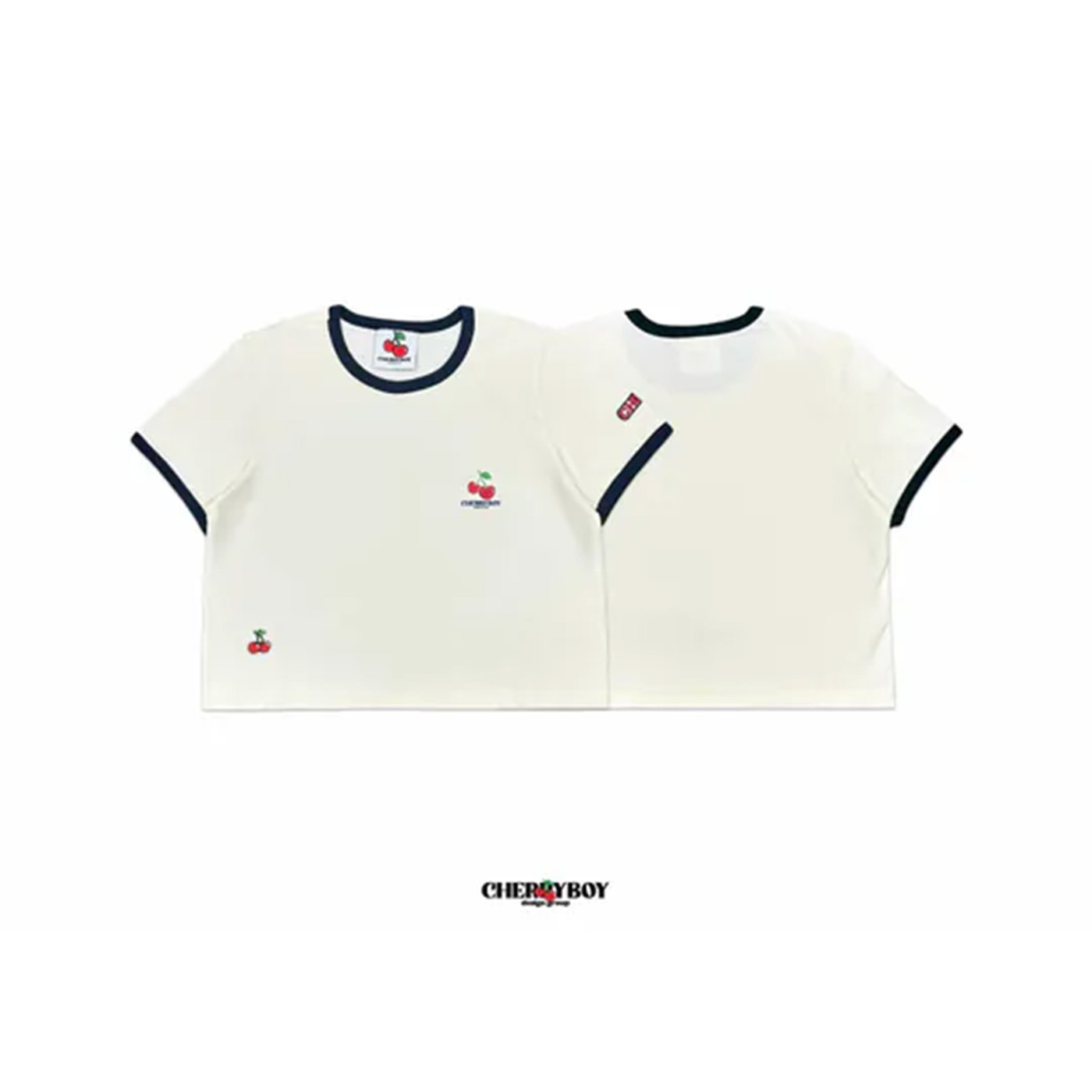 CHERRYBOY LOGO STRIPE TEE【CB24012】