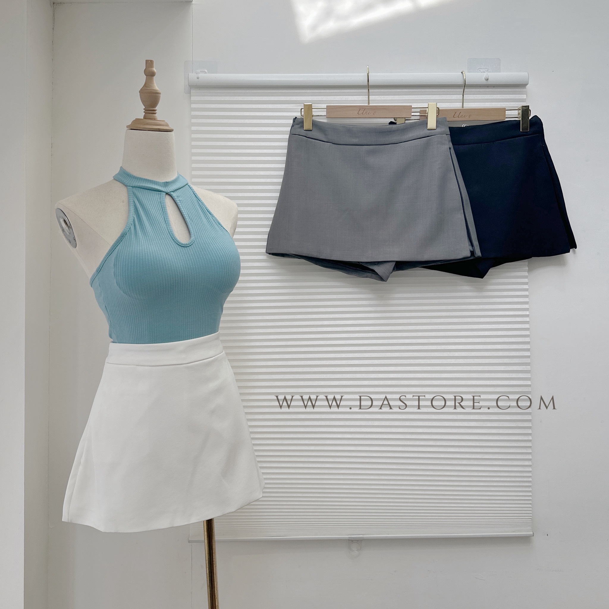 爆瘦西裝A字褲裙/三色