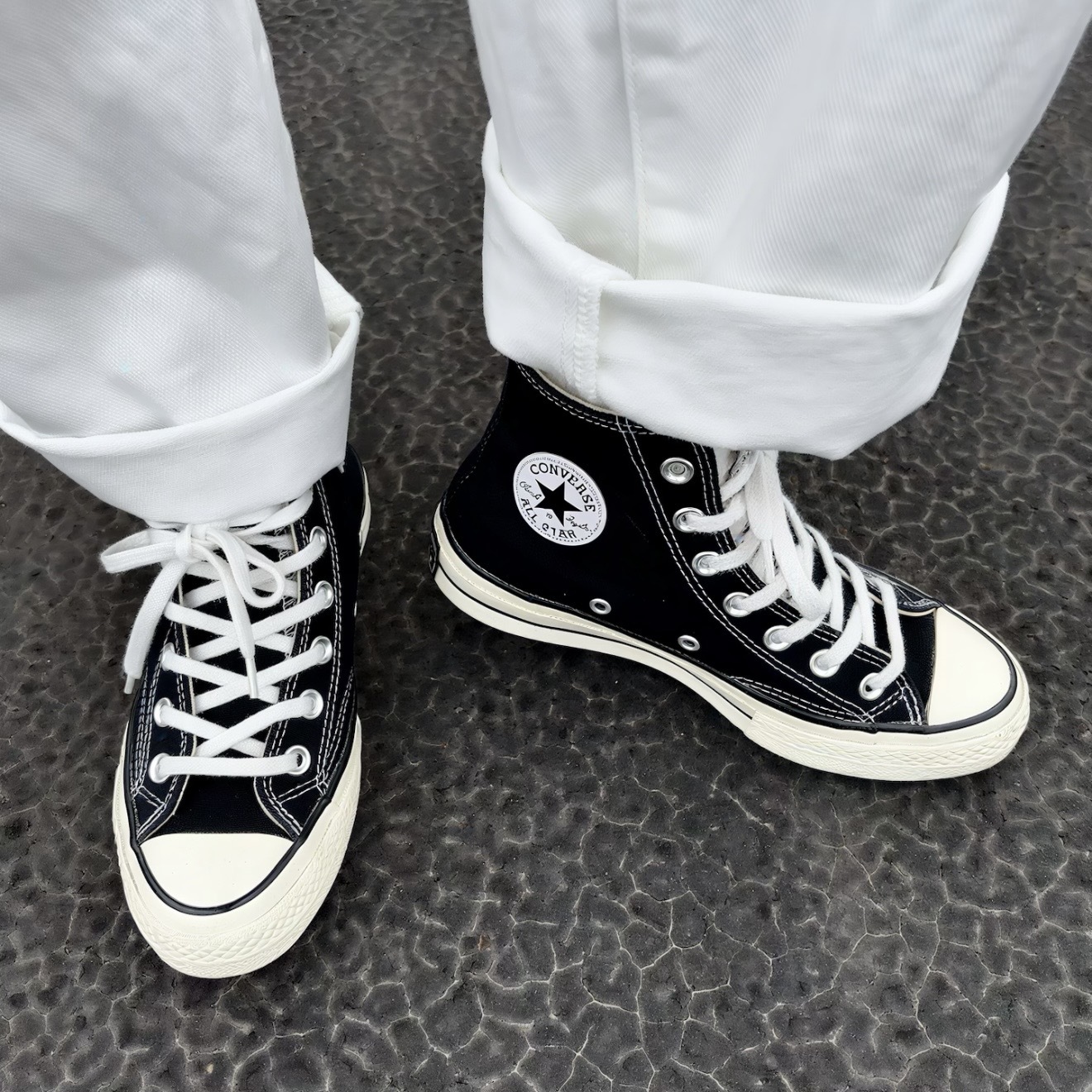 CONVERSE CHUCK 70 黑色 高筒 休閒 帆布鞋 162050C