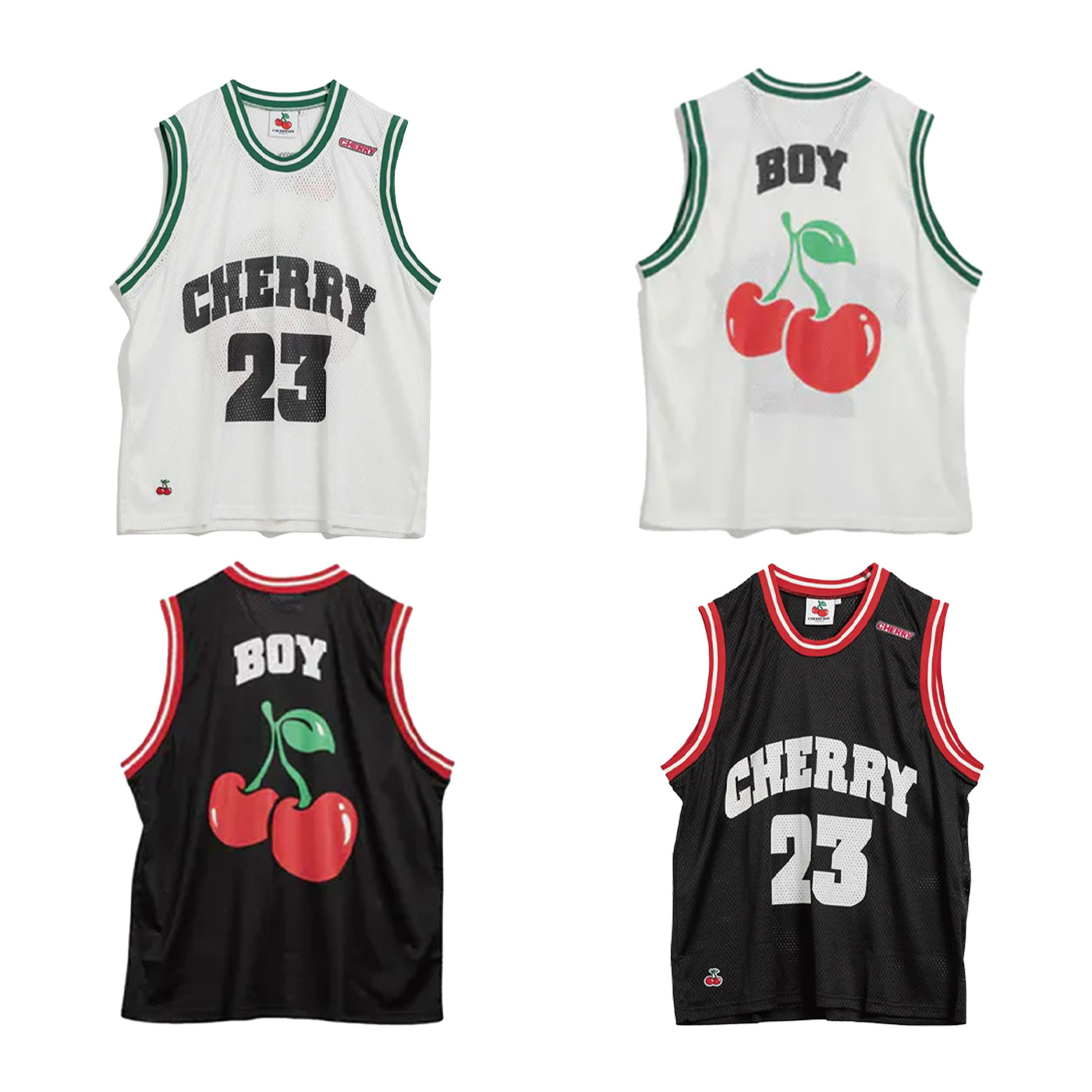CHERRYBOY 23 BASKETBALL JERSY【CB24016】
