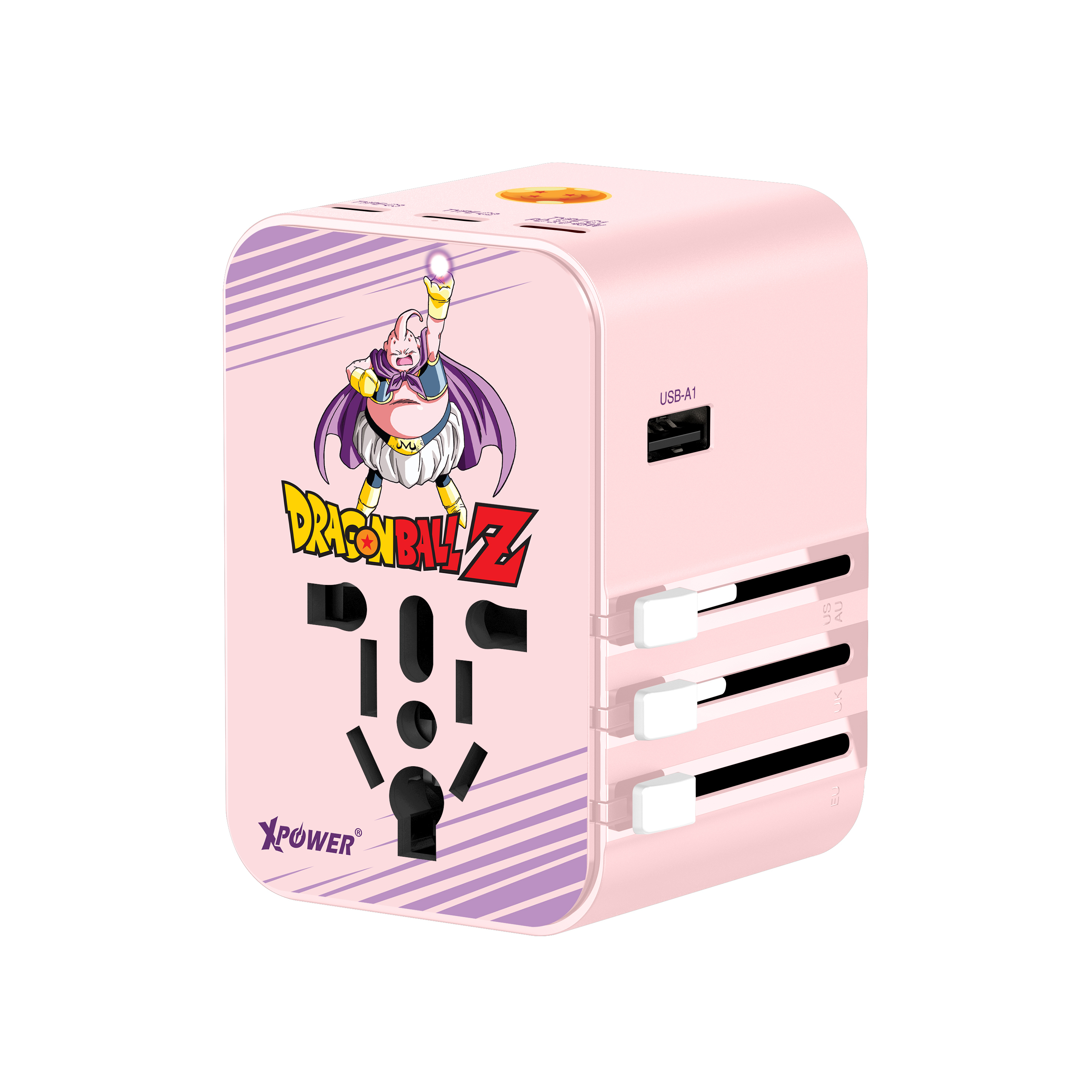 XPower x 龍珠Z TA45B 45W 6輸出PD3.0/PPS快充旅行充電器(布歐)