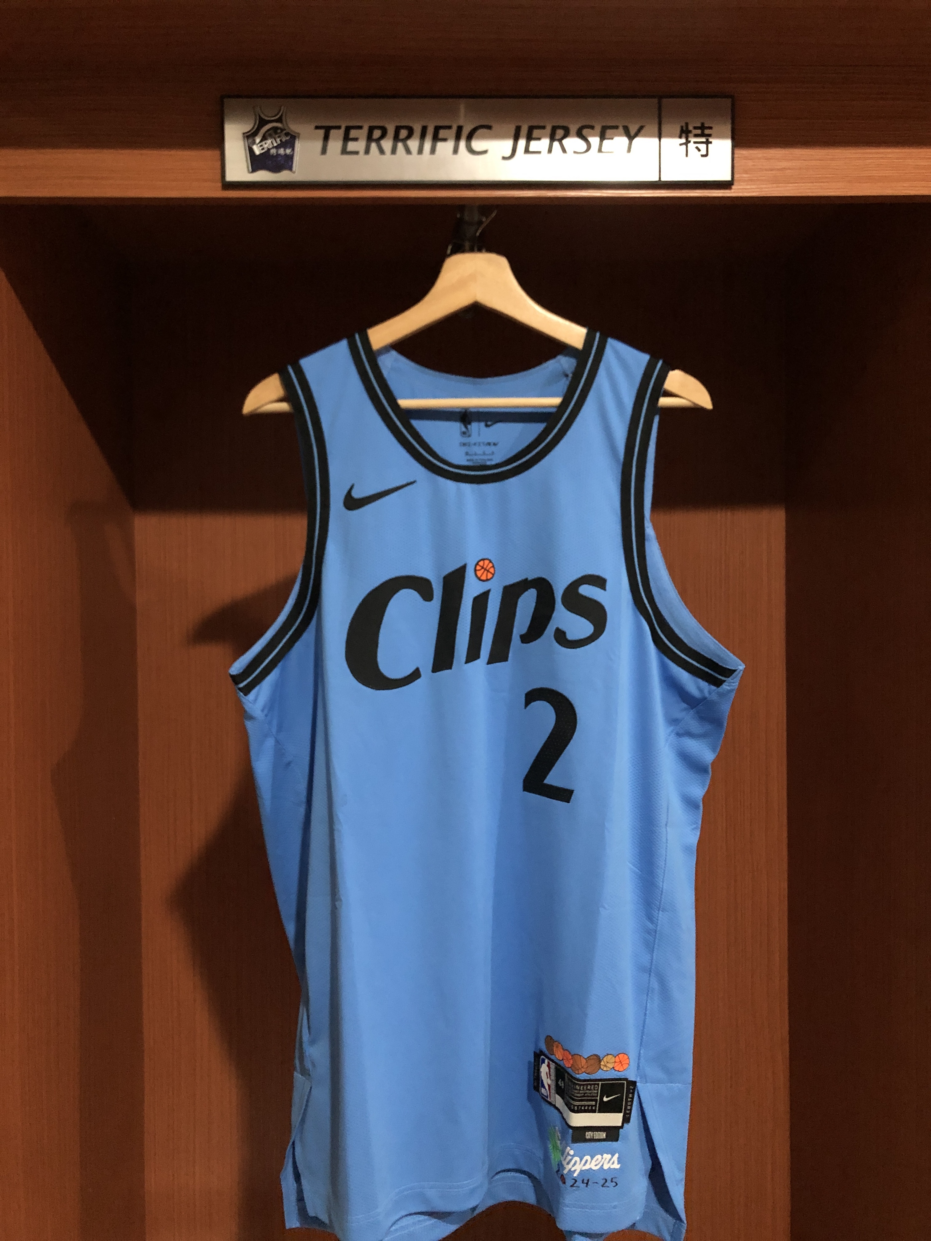 NBA球衣 Kawhi Leonard 洛杉磯快艇城市 City Nike Authentic 球員版 電繡 全新