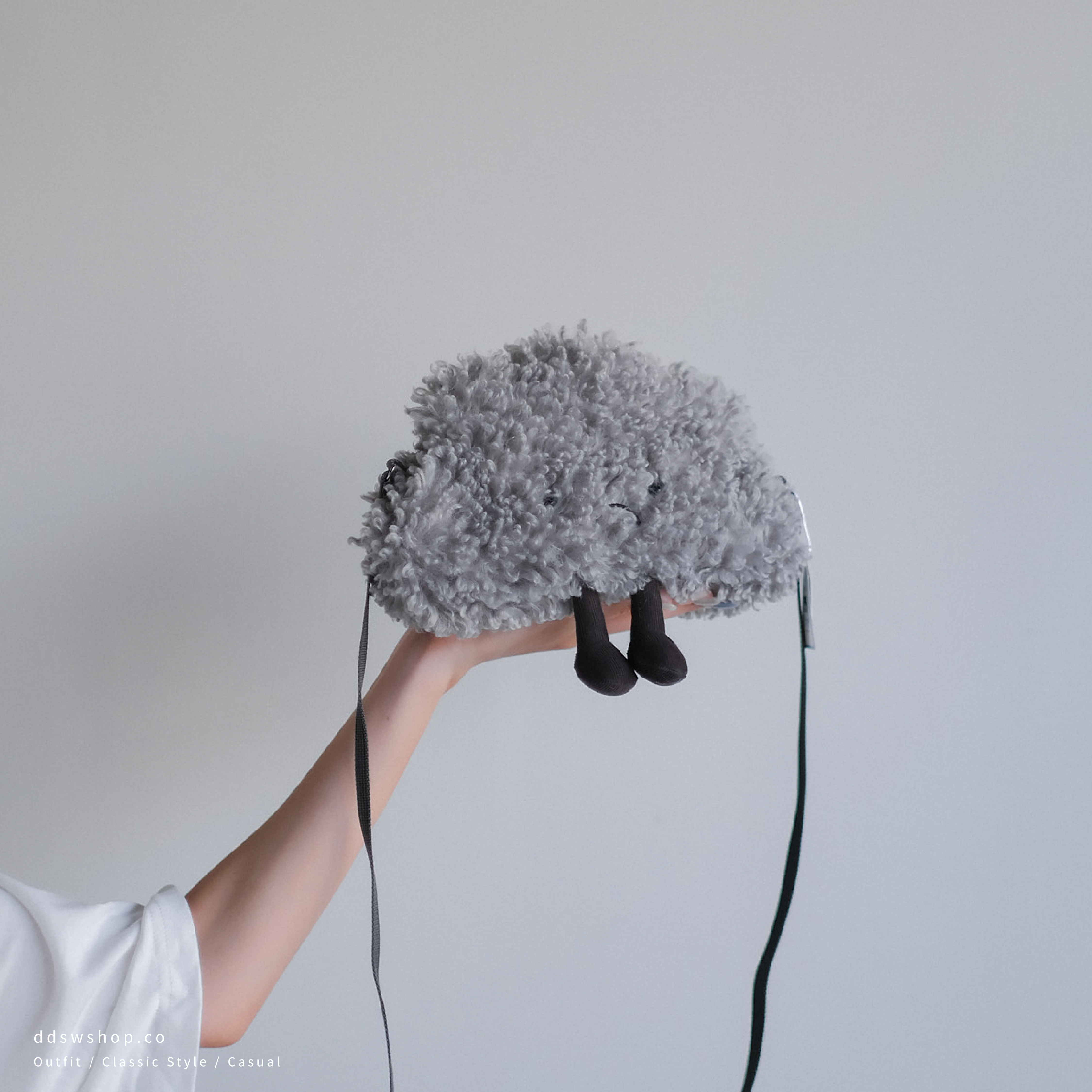 "代購" JELLYCAT 烏雲造型側背包