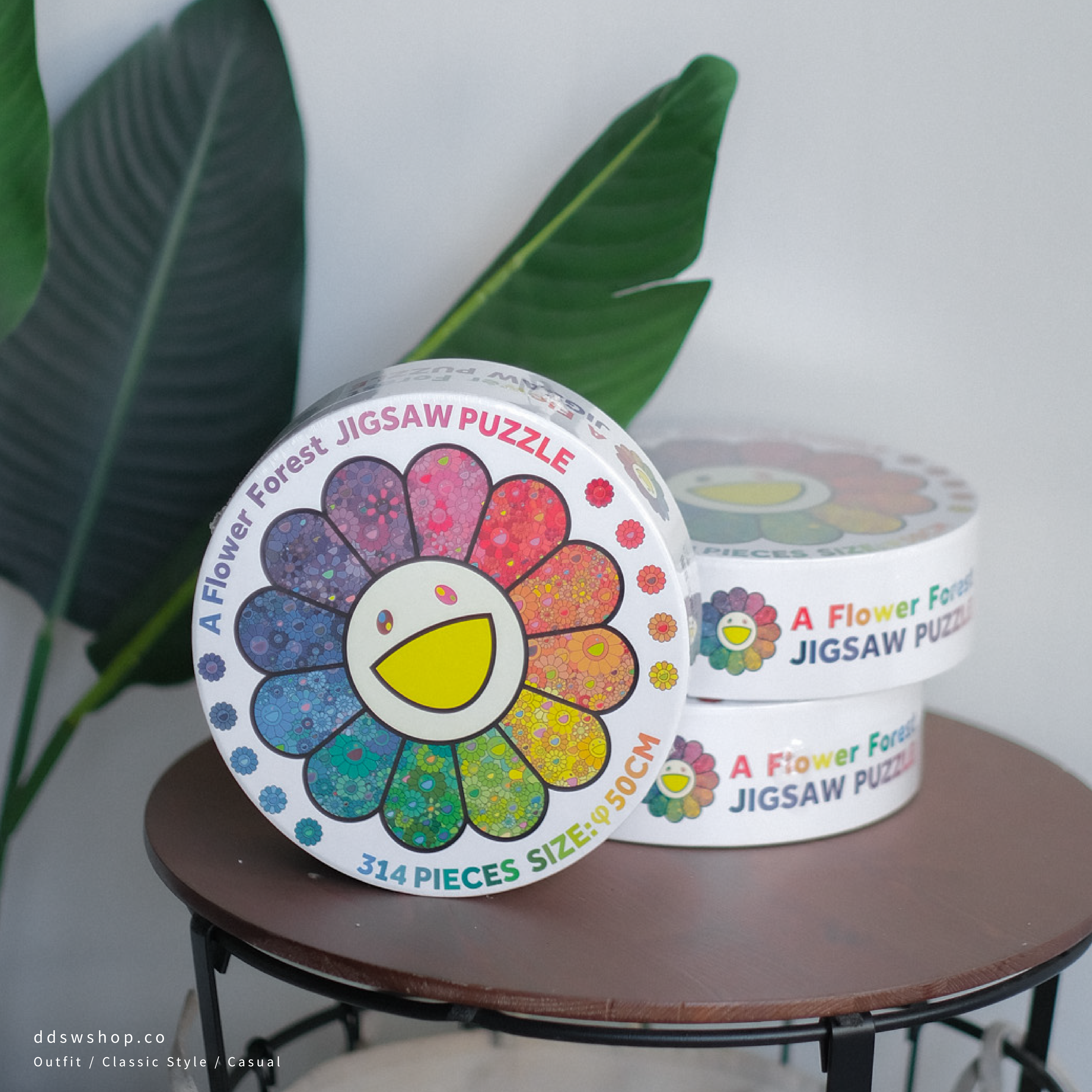 “代購” 村上隆 "Flower in Flower" 小花 拼圖