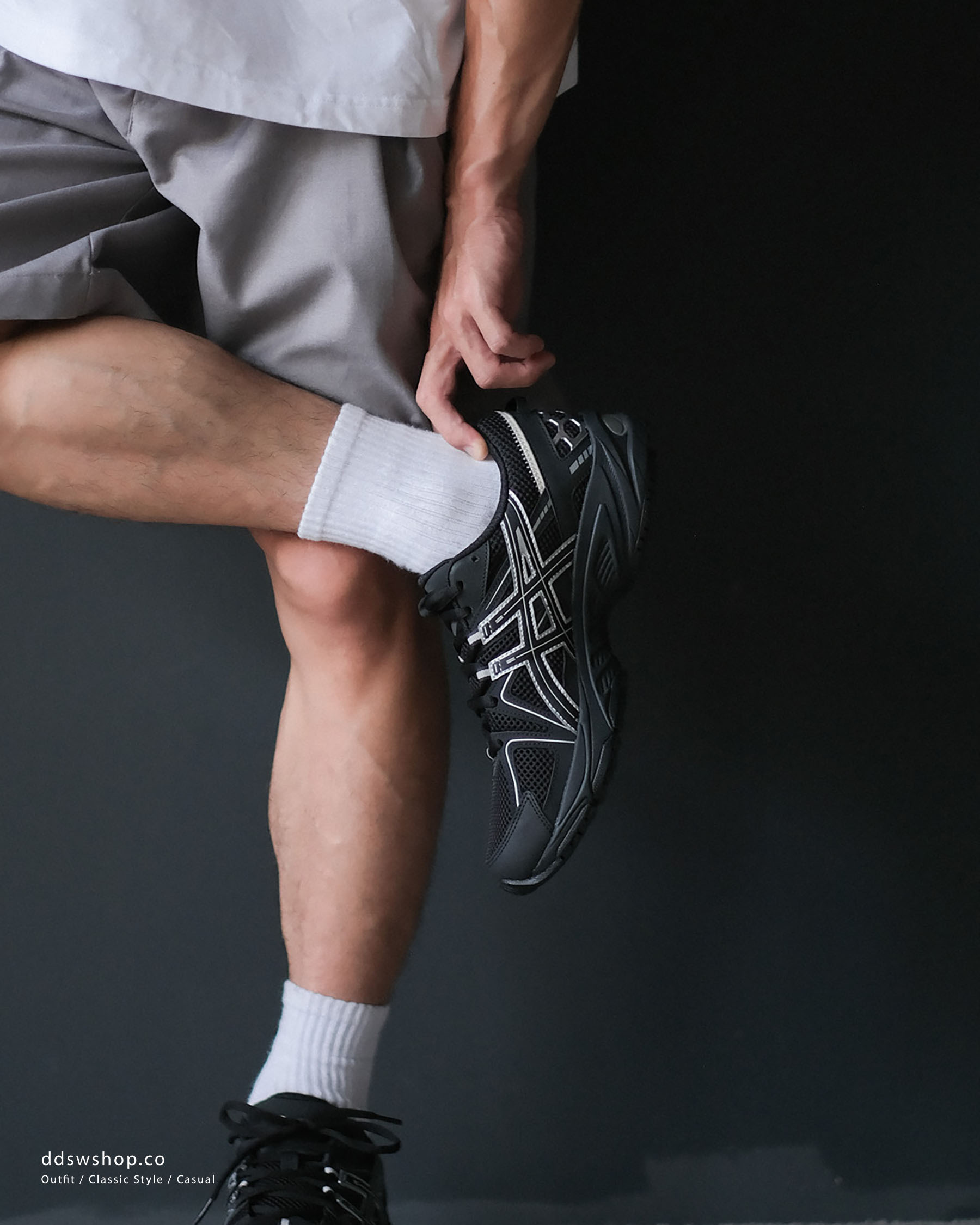 "代購" ASICS GEL-KAHANA TR SNEAKERS BLACK 全黑 黑銀配色 男女鞋 1203A390-001