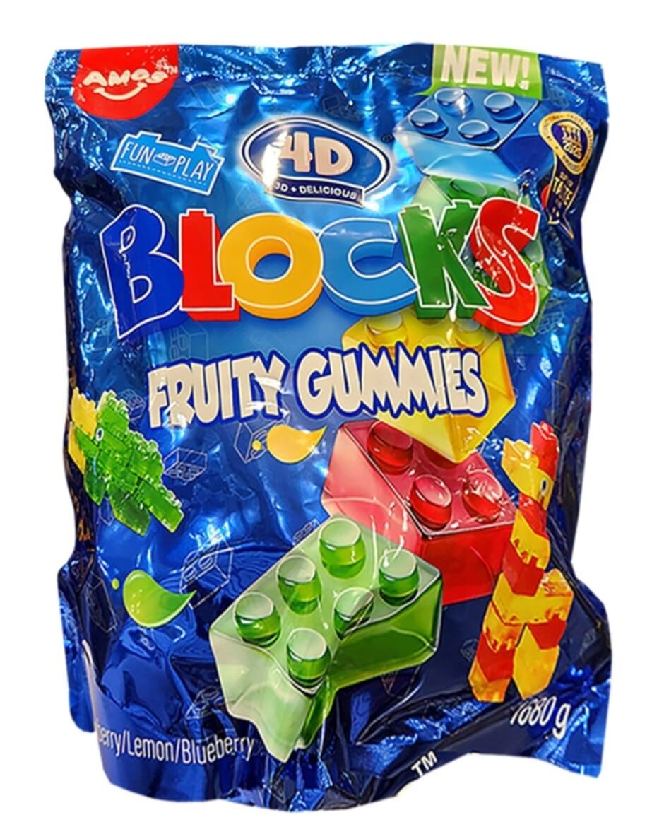 韓國連線 4D積木果汁軟糖（K8 CO627）