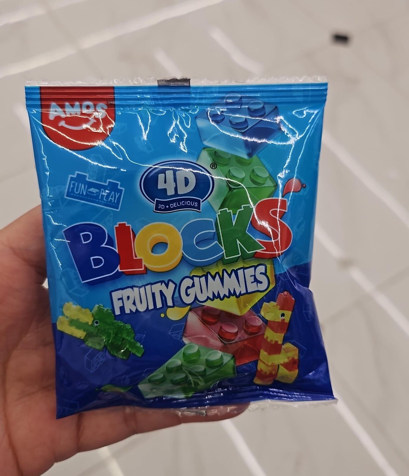 韓國連線 4D積木果汁軟糖（K8 CO627）