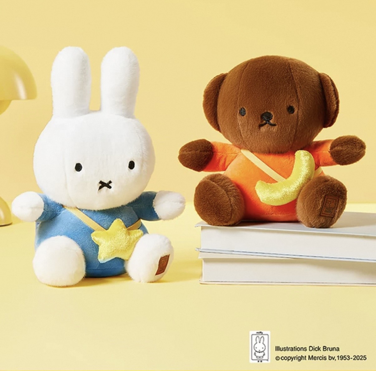 MIFFY & BORIS 坐姿系列 毛絨玩偶