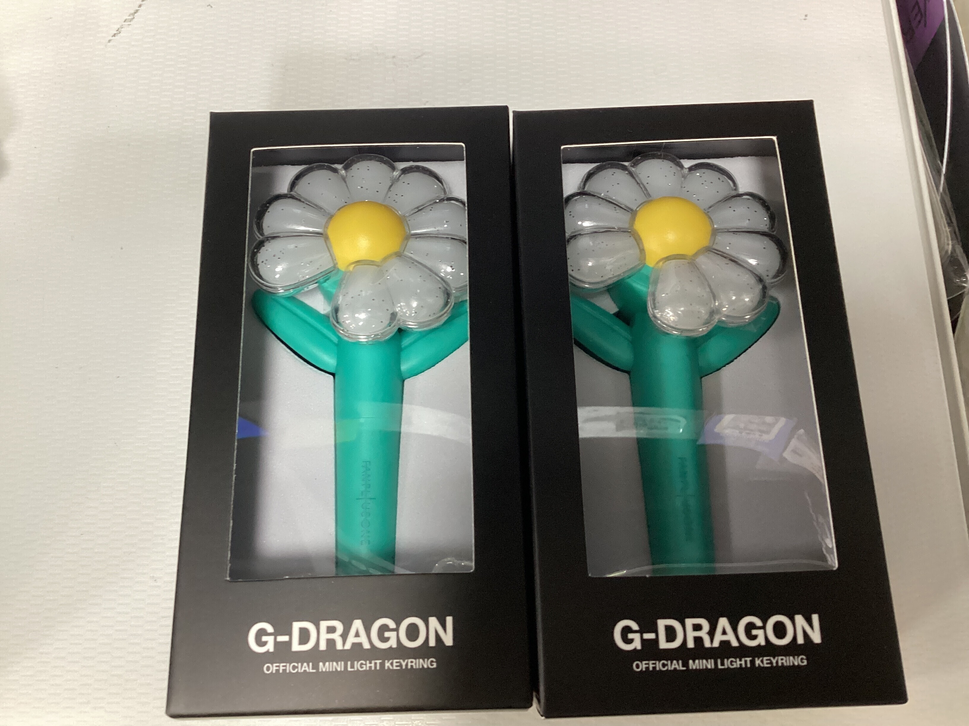 G-Dragon Mini light keyring ( Mint )