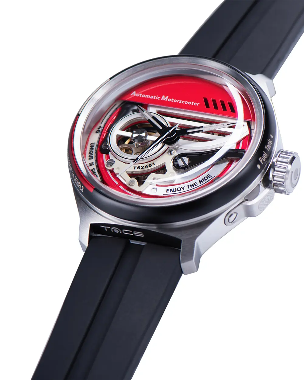 Automatic Motorscooter - Rosso Acceleration - B