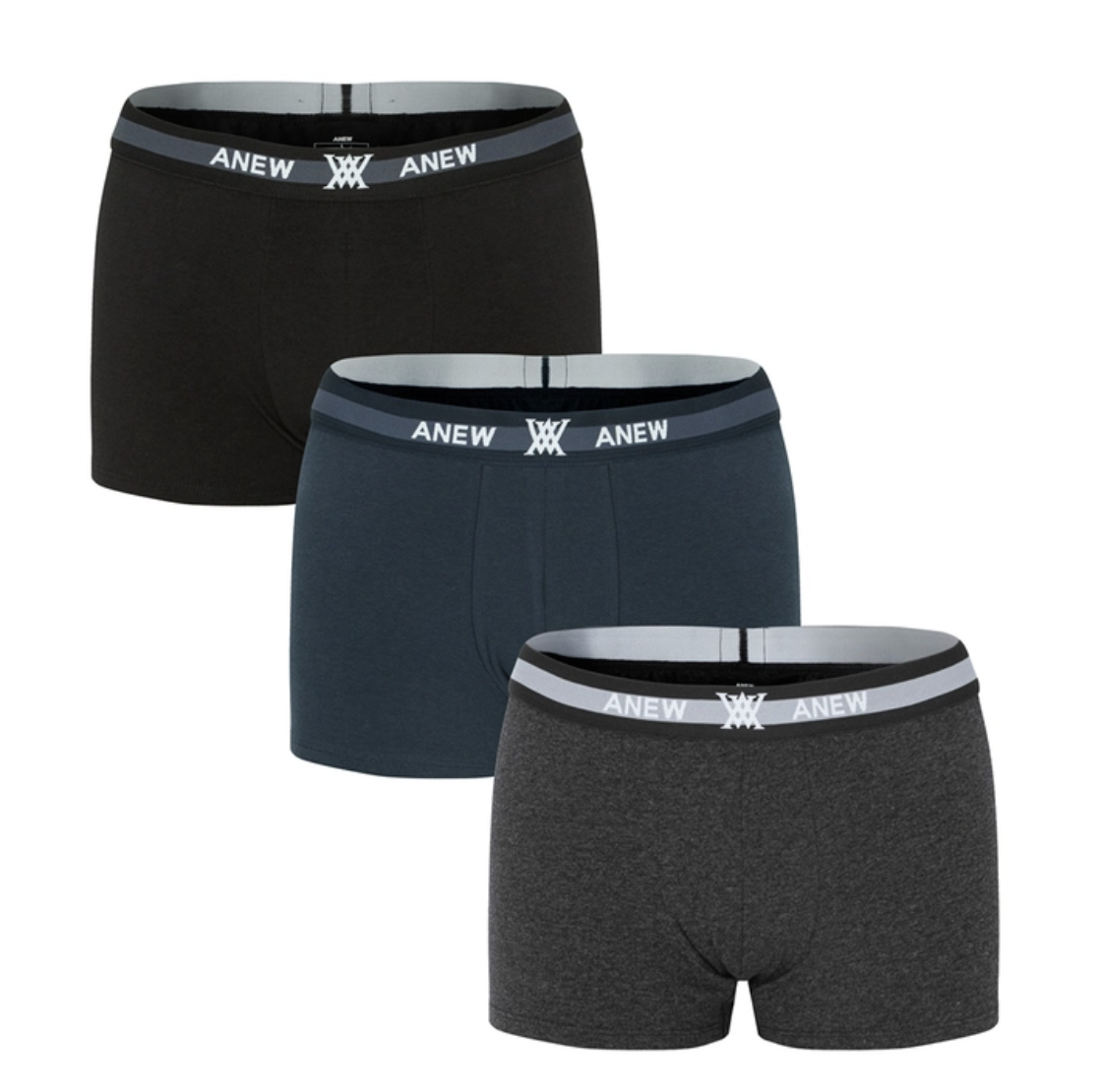 韓國 ANEW男士平腳內褲（三件裝）（K8 CO630）