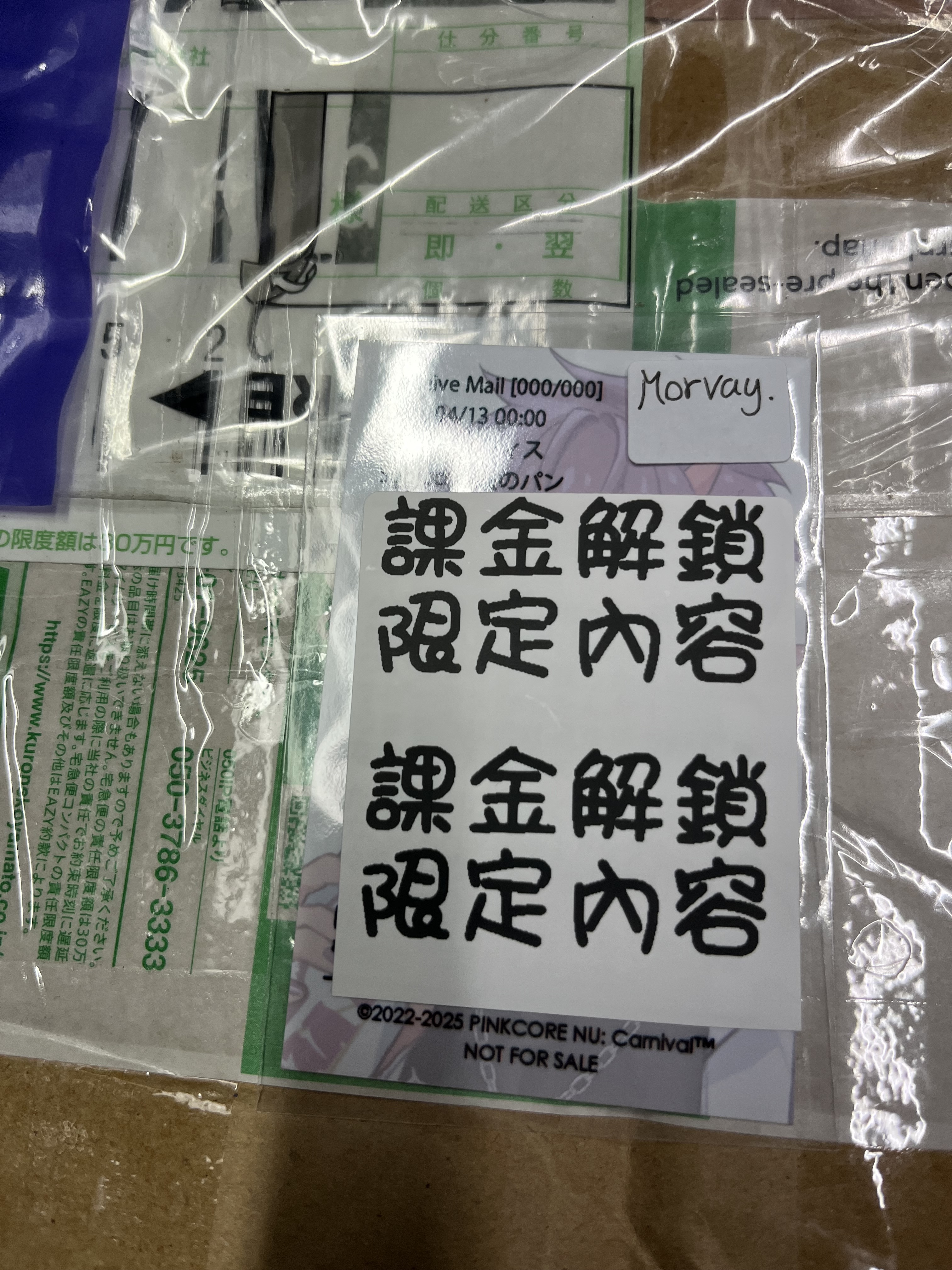 新世界狂歡  morvay 小卡#290