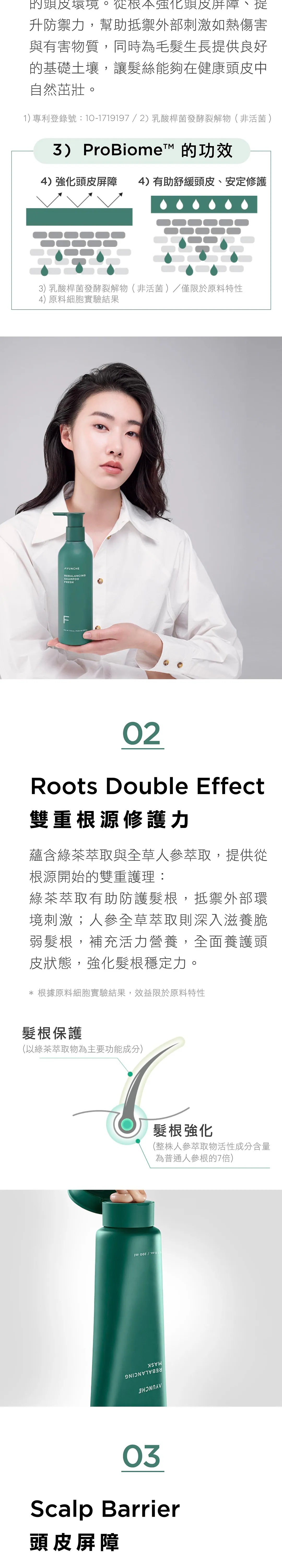 韓國 AYUNCHE 雅潤彩 - 男士健髮  髮根強健修護髮膜，補水舒緩頭皮並強韌髮根
