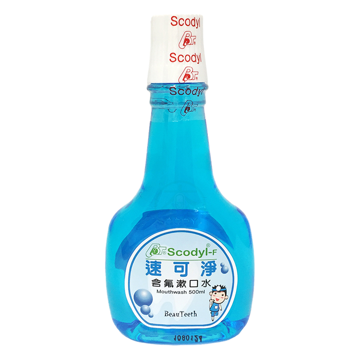 速可淨兒童含氟漱口水 500ml 薄荷口味