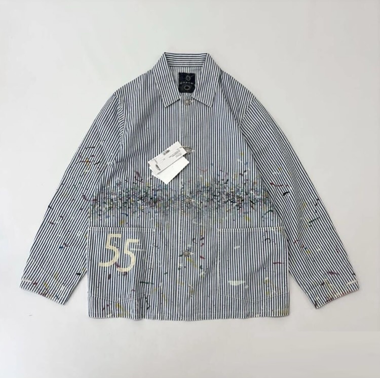 10/15 RE-STOCK: VISVIM ICT 2025 A/W SOCIAL SCULPTURE COVERALL JACKET DMGD - PRE ORDER ITEM (預訂中)