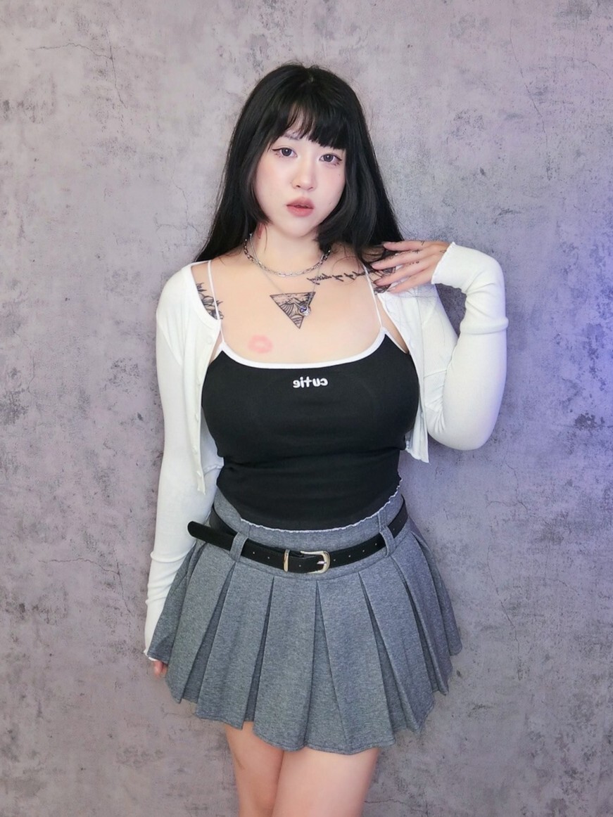 Cutie可愛風細肩帶背心