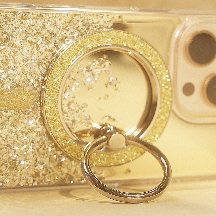 閃耀指環支架 (閃耀金) MagSafe 磁吸 - 手機旋轉支架