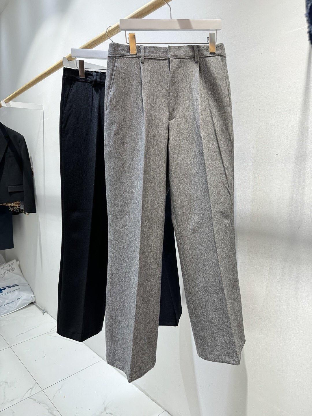 淨色鬆身西褲 C_y-127P