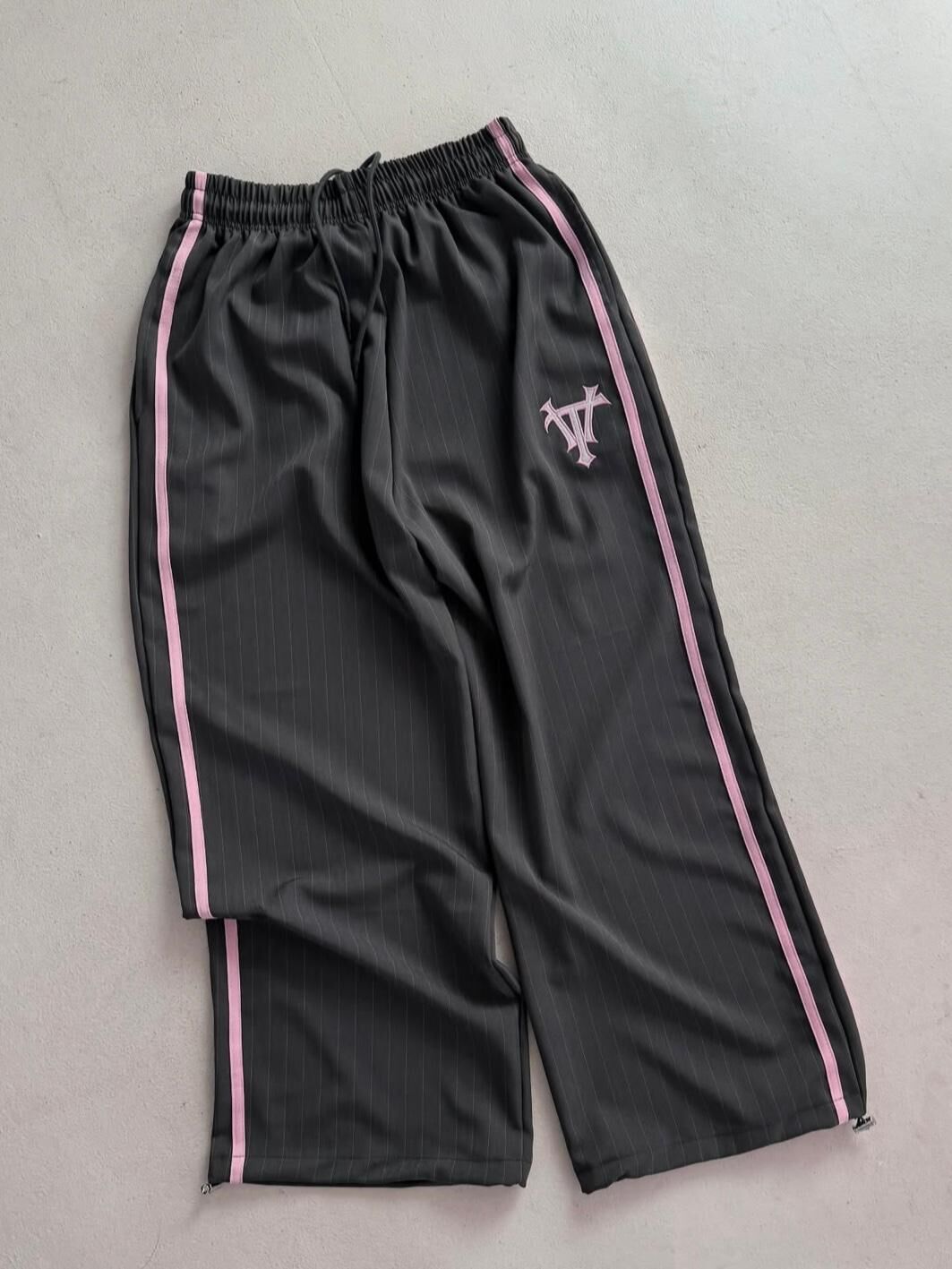 直紋雙間鬆身褲 VOLT-101P