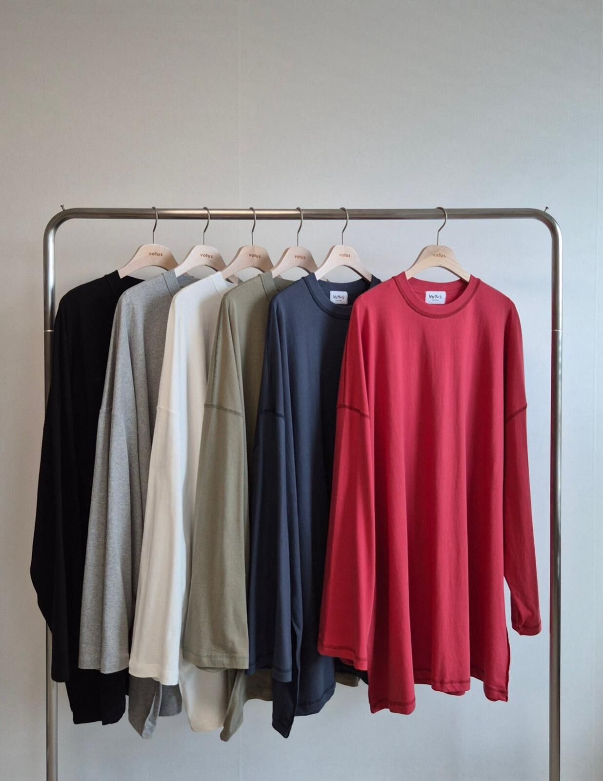 淨色長袖衫 Votus-147T