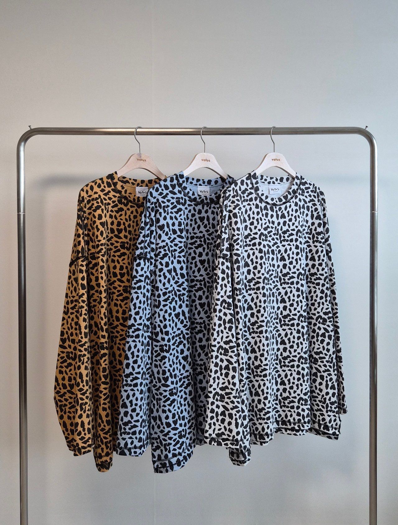 豹紋長袖衫 Votus-149T