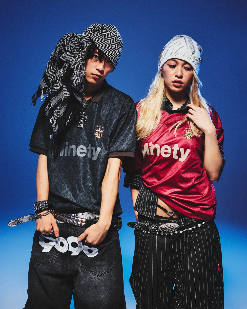 2025AW 9090 Classic Patterned S/S Game Shirt 宮廷花 滿版 足球衫 球衣 短袖 現貨 NN1954