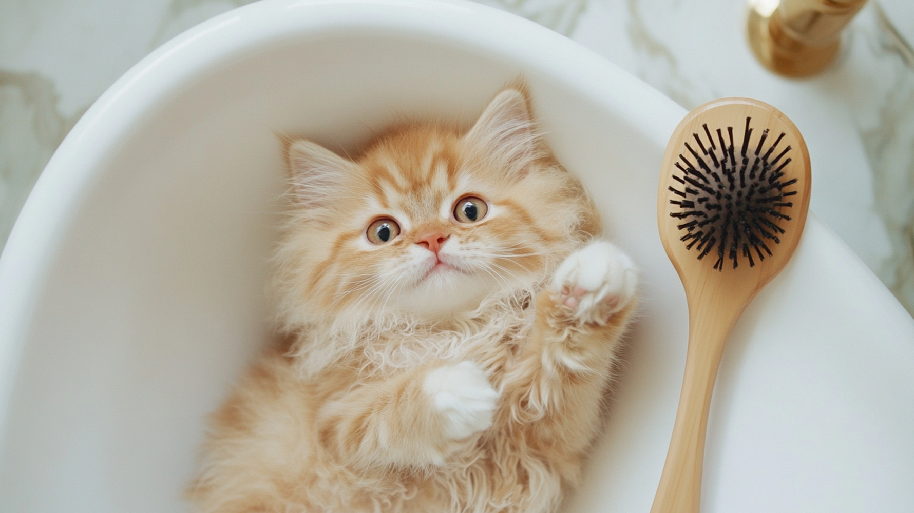 剛帶回家的小貓總是又萌又髒,你可能會想: 「才兩個月大,身上又臭又黏,是不是該洗一下了?」 但這時候,先別急著拿水盆出來。