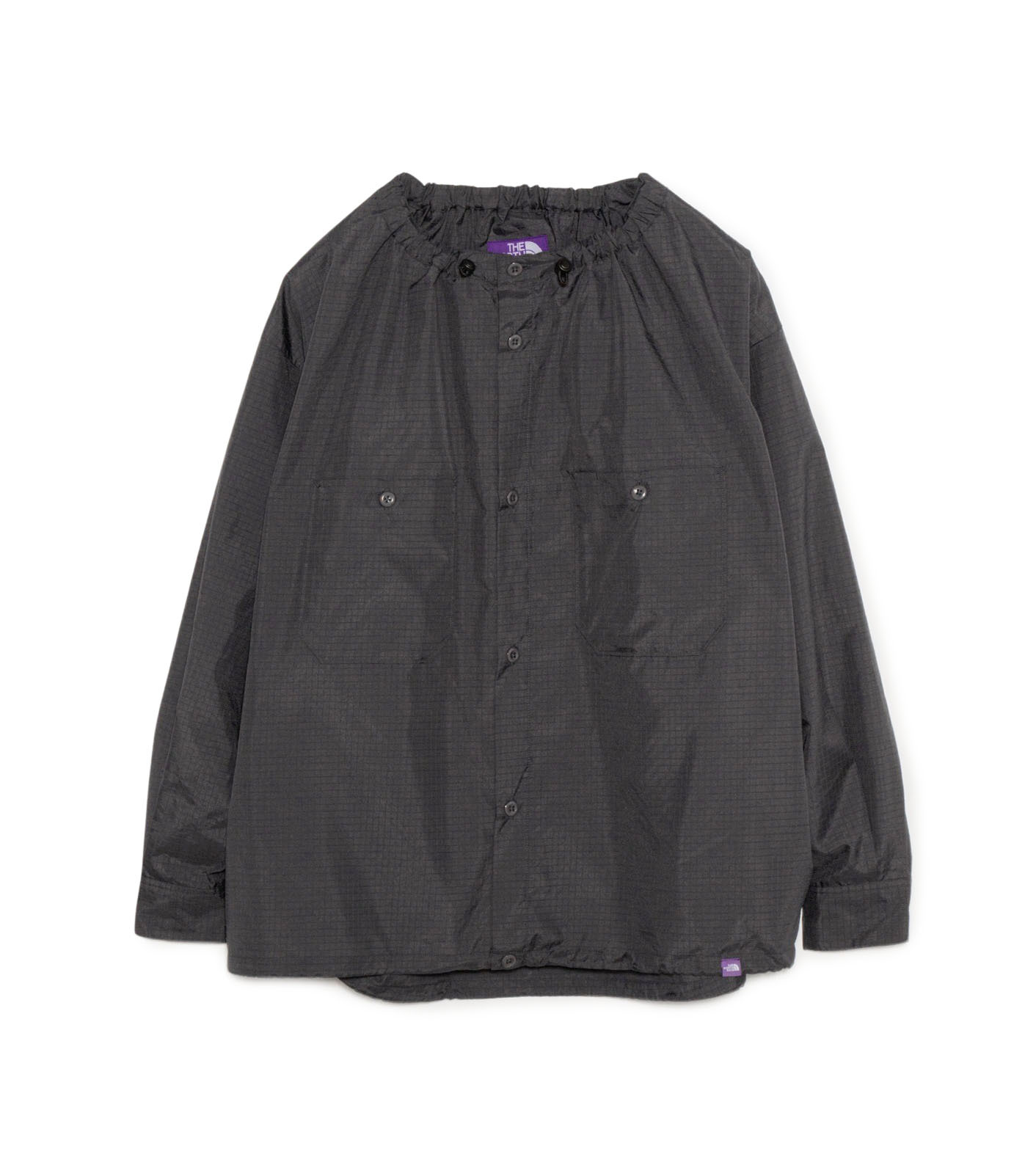 『代購商品』2025AW THE NORTH FACE Purple Label 紫標 Graph Check Field Shirred Shirt 襯衫 N25FG030