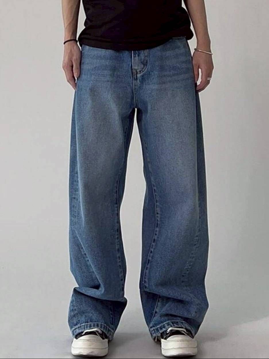 Deck 毛邊口袋牛仔褲