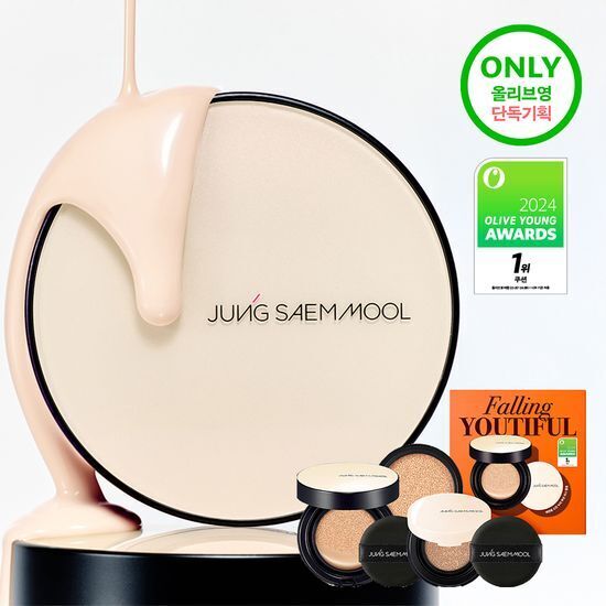 《19 n light現貨》JUNG SAEM MOOL Essential Skin Nuder Cushion 14g+Refill set