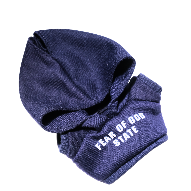 牛仔印字連帽衛衣娃衣套裝