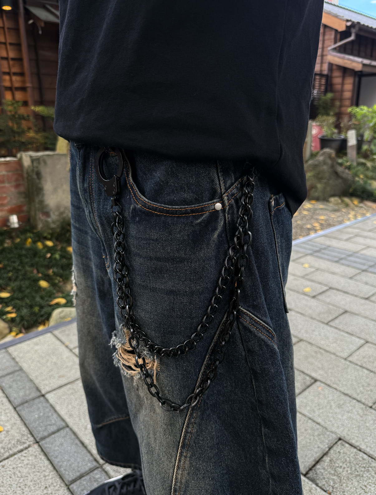 (現貨) 韓系復古百搭褲鏈