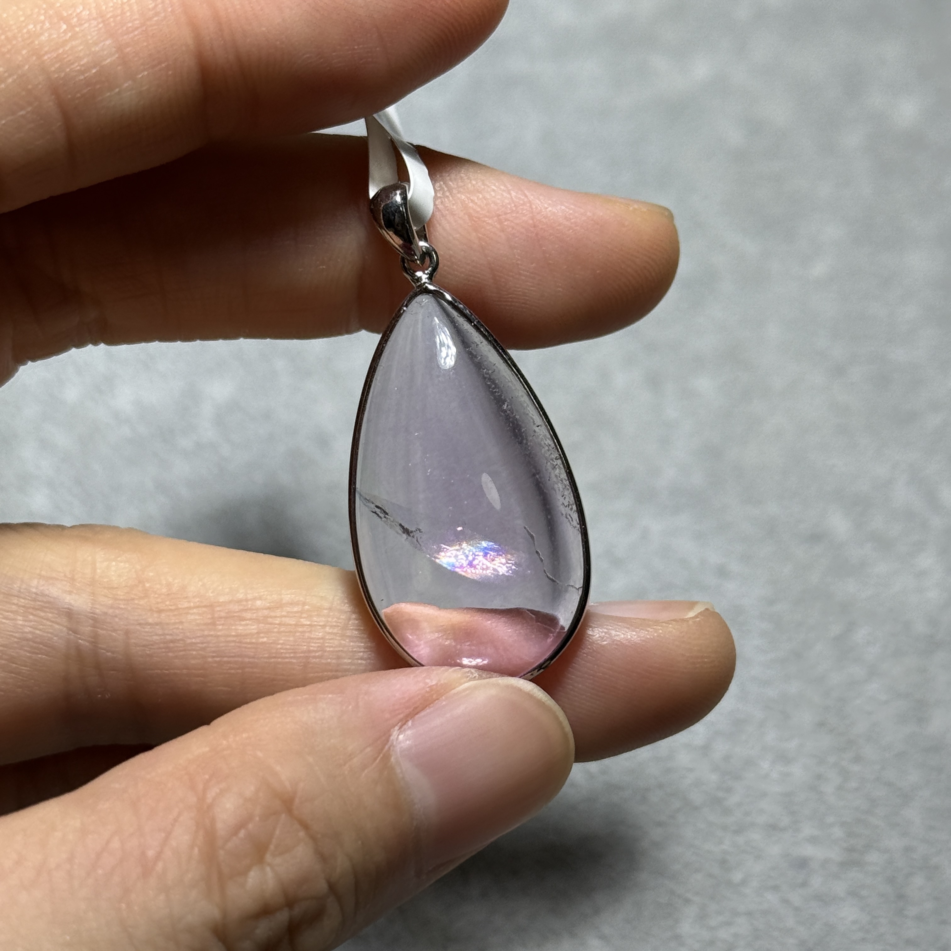 紫螢石吊墜 FF1273