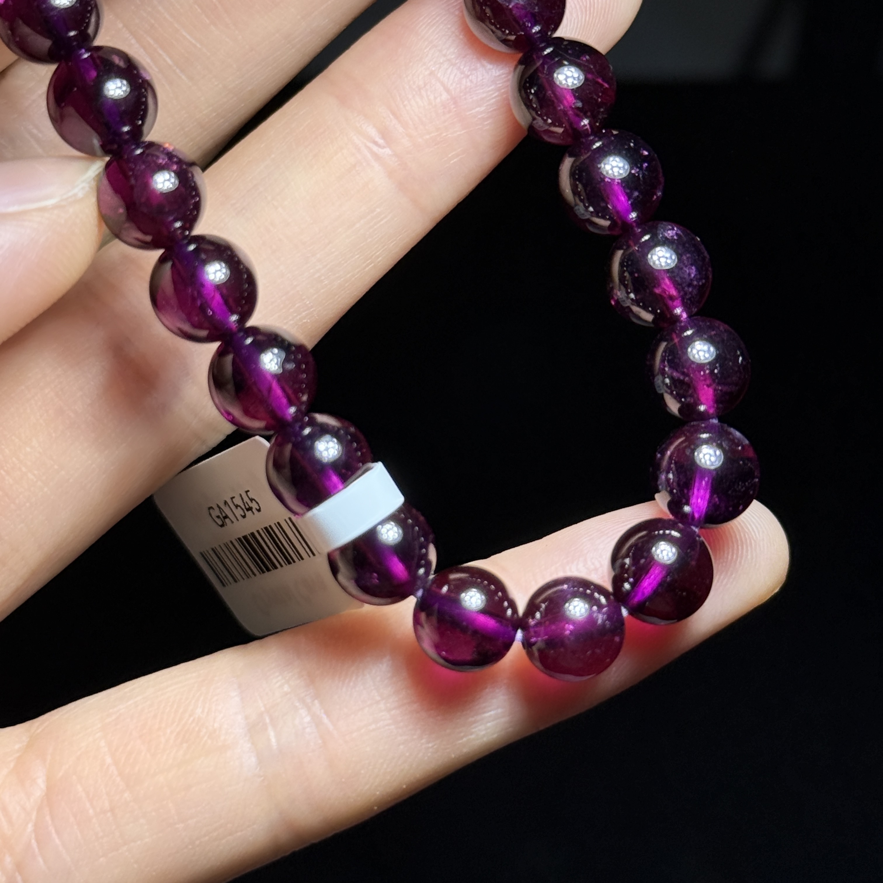 極高級紫牙烏石榴石 7.7mm GA1545