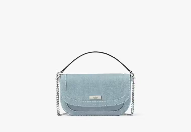【預購】Kate Spade G082658 Krista Denim Chain Crossbody