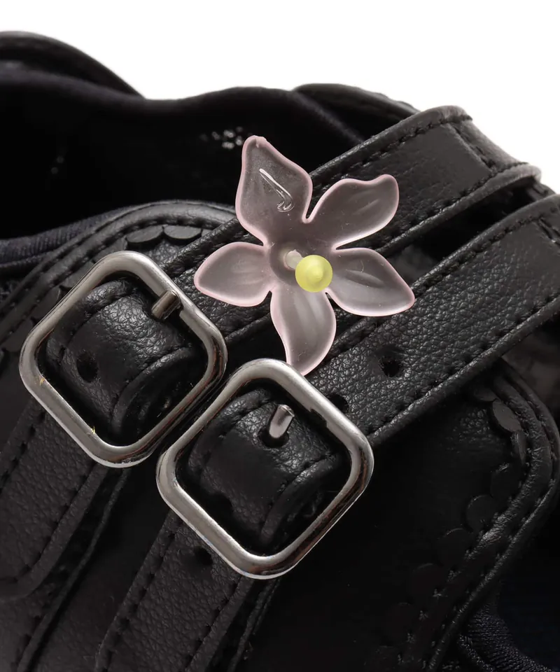 NIKE AIR RIFT W. 黑色皮革 瑪莉珍 小花邊 忍者鞋 [售完即止!]