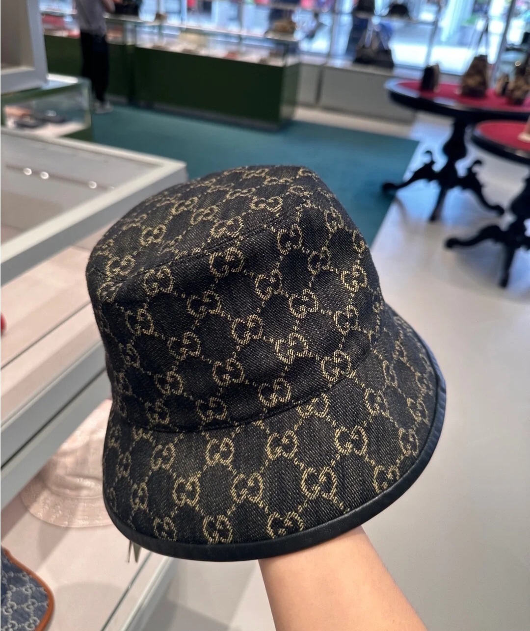 GG monogram 漁夫帽