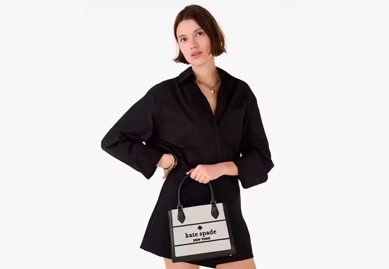 【預購】Kate Spade G082669 Ellie Canvas Small Tote