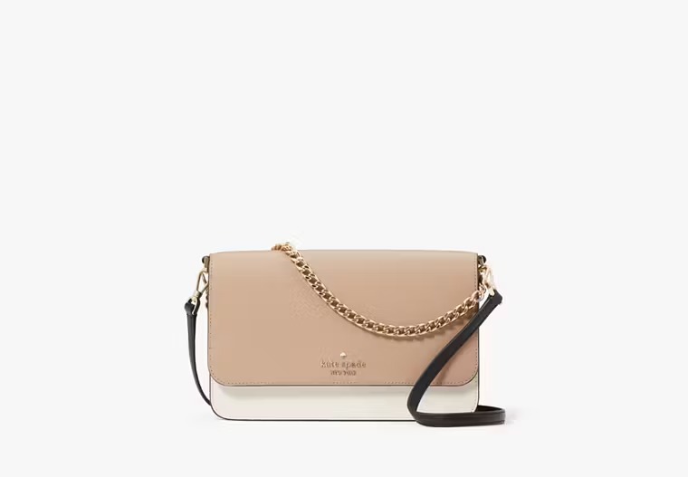 【預購】Kate Spade G082674 Madison Willow Medium Flap Convertible Crossbody Purse