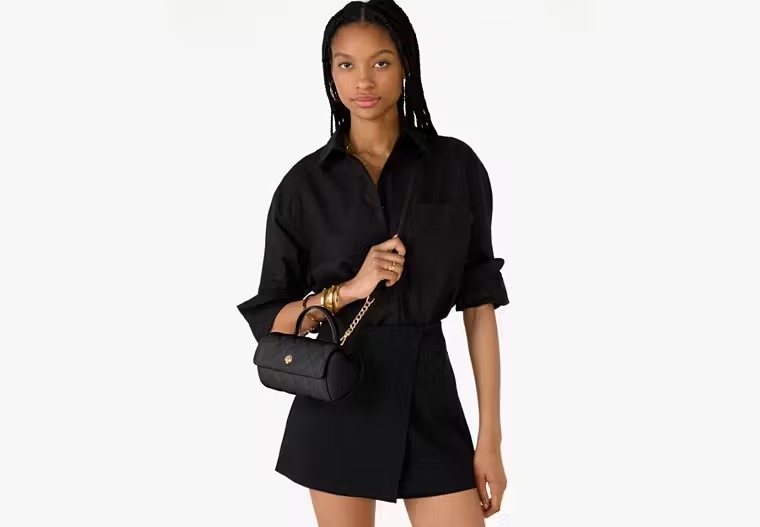 【預購】Kate Spade G082685 Heart Barrel Quilted Crossbody