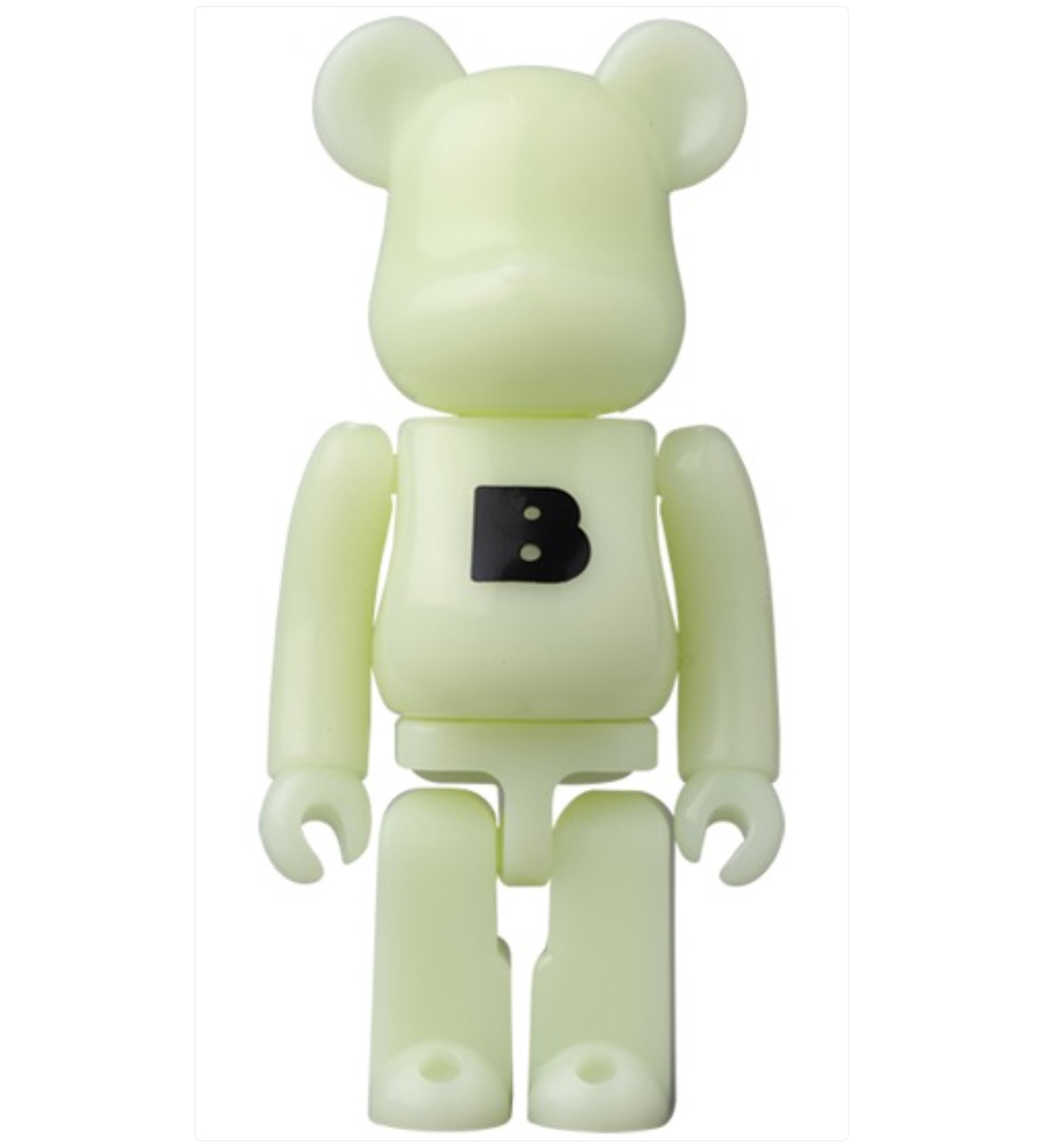 BEARBRICK 100% SERIES 44 BASIC LETTER