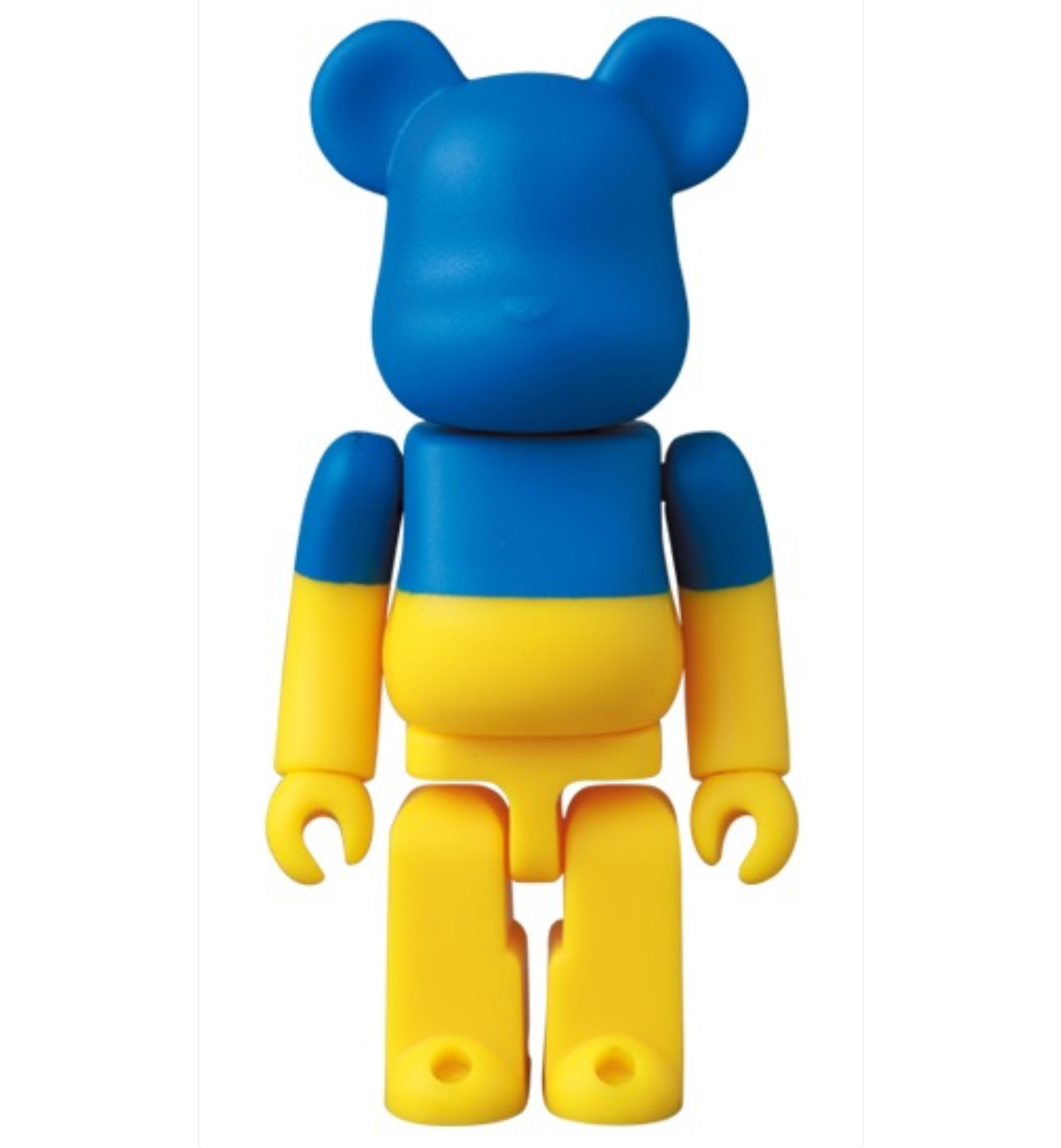 BEARBRICK 100% SERIES 46 FLAG Ukraine