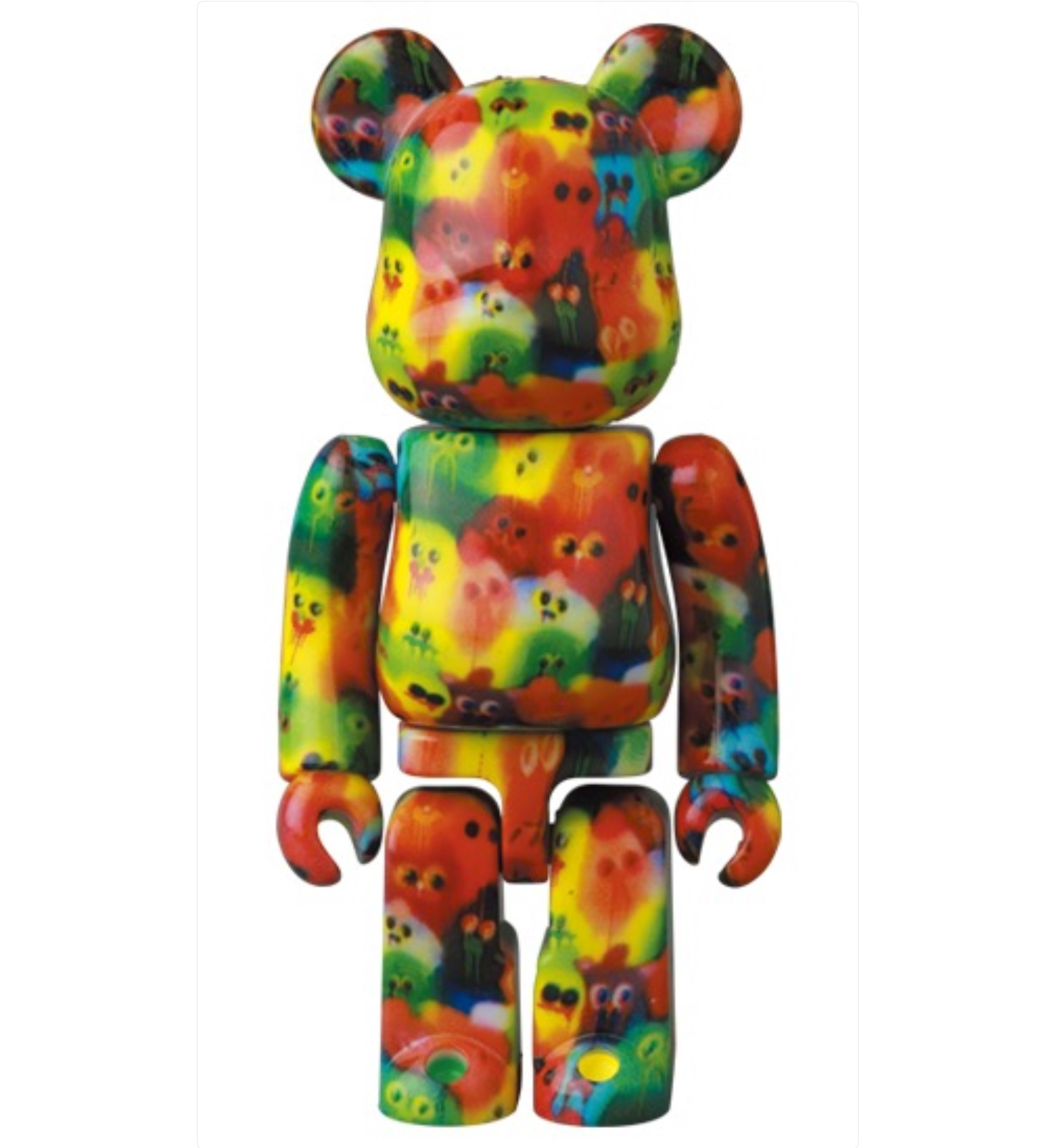 BEARBRICK 100% SERIES 46 PATTERN Jon Burgerman