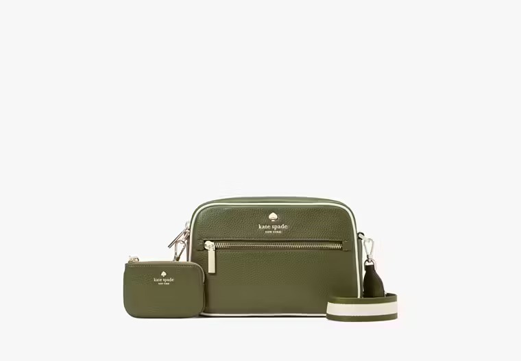 【預購】Kate Spade G082691 Emma Colorblock Pebbled Leather Large Crossbody
