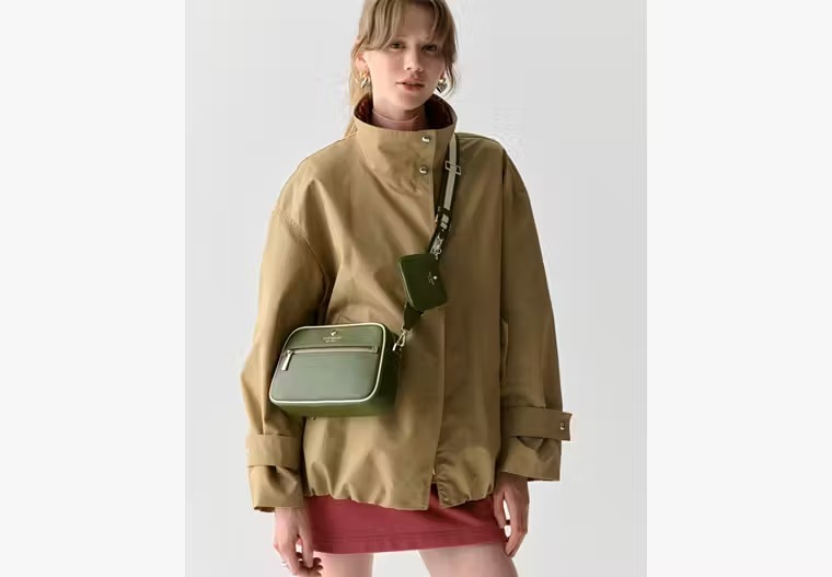 【預購】Kate Spade G082691 Emma Colorblock Pebbled Leather Large Crossbody
