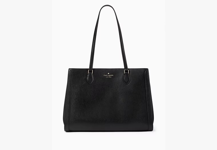 【預購】Kate Spade G0826100 Madison Saffiano East West Leather Large Laptop Tote
